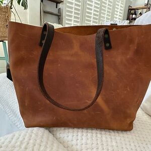 Portland Leather Tote